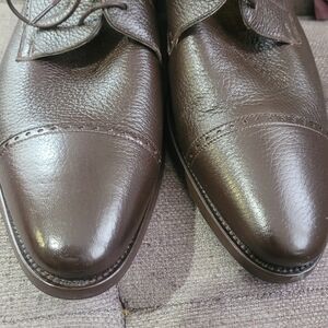 Mezlan Dark Brown Leather Oxfords